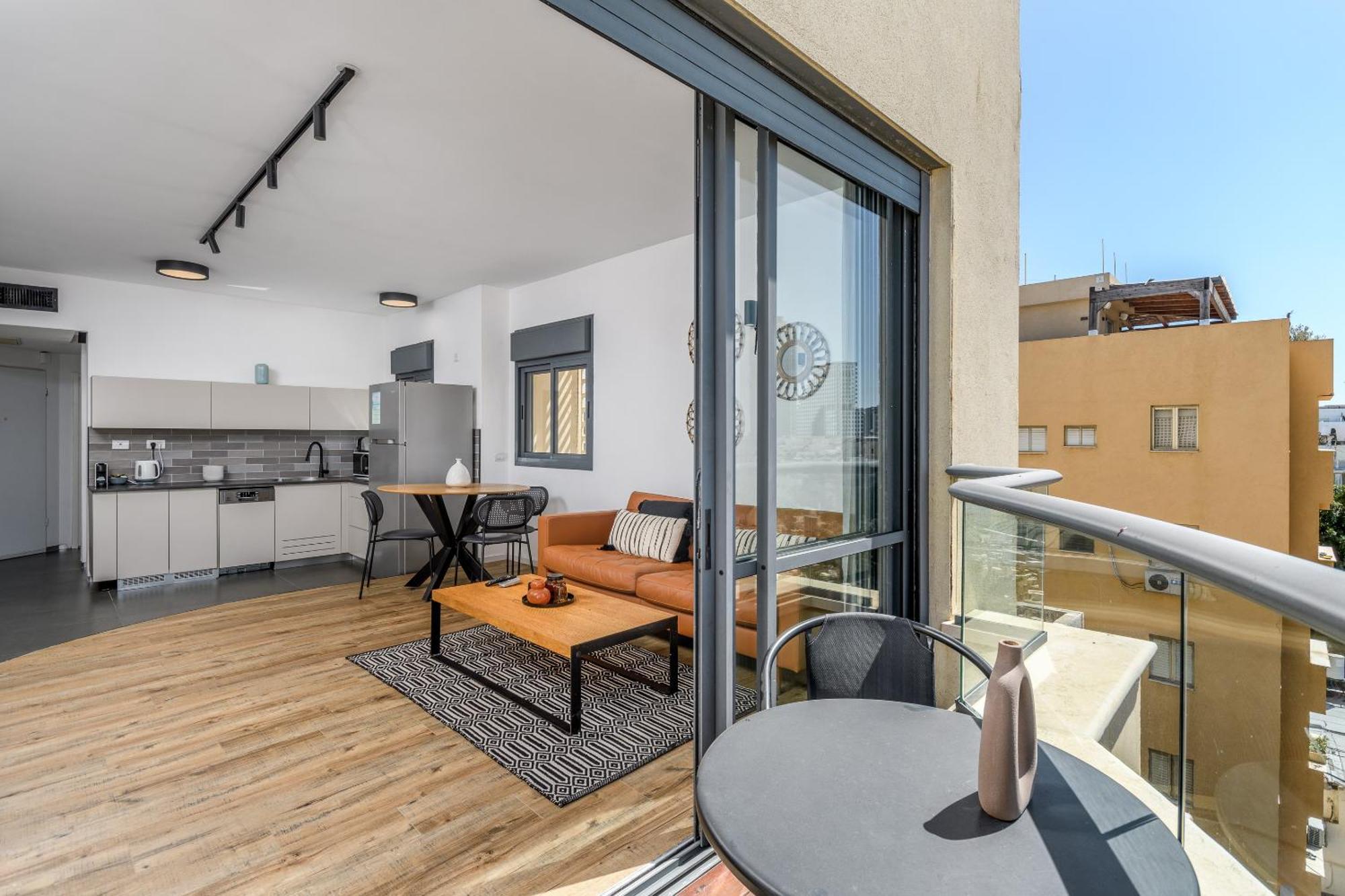 דירות תל אביב Modern & Sunny 1 Bdr W Balcony And Parking מראה חיצוני תמונה