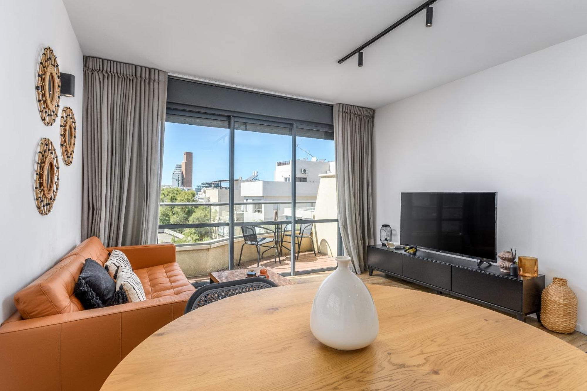 דירות תל אביב Modern & Sunny 1 Bdr W Balcony And Parking מראה חיצוני תמונה
